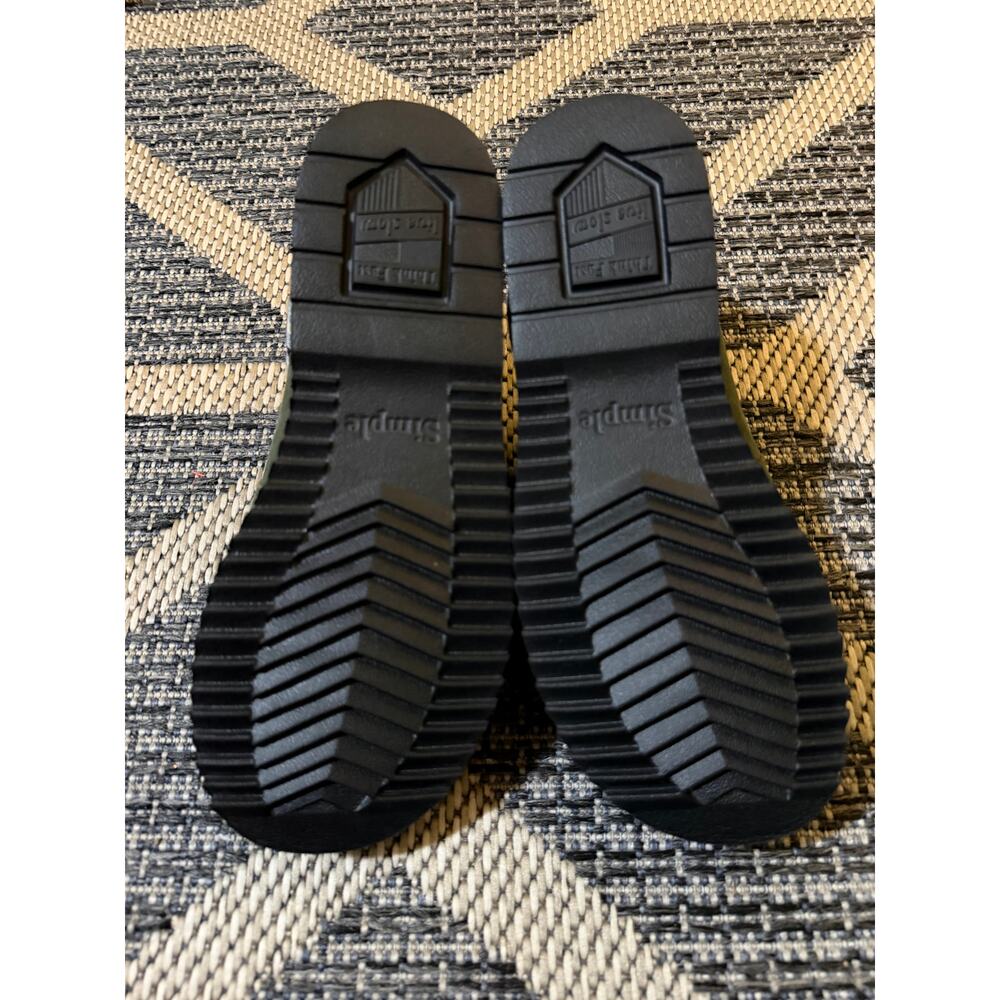 Simple Original Suede Clog Olive Size Womens 9/ M… - image 6